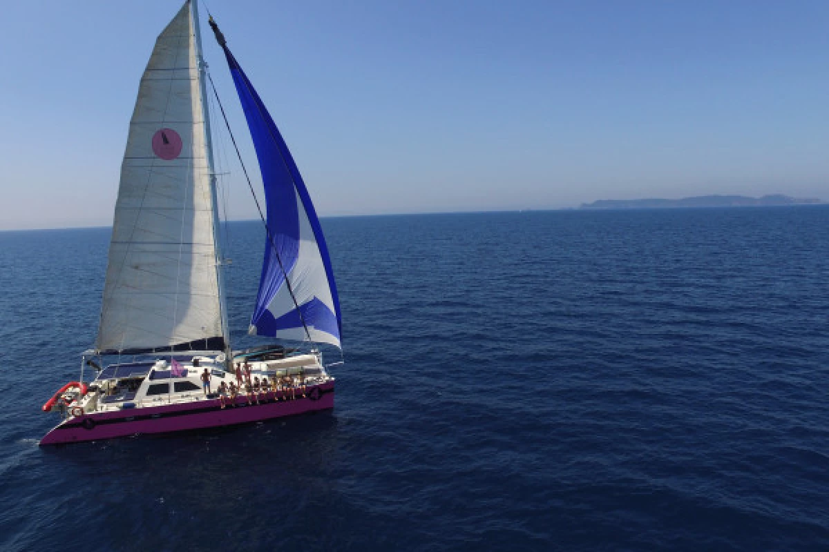 1/2 journée en Catamaran au large du Lavandou - Bonjour Fun