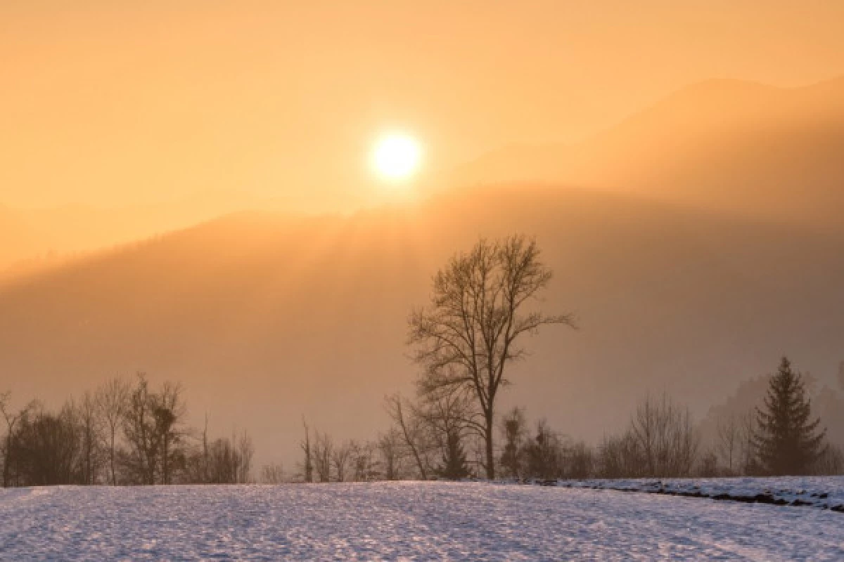 Balade coucher du soleil raquettes à neige au Markstein - Bonjour Fun