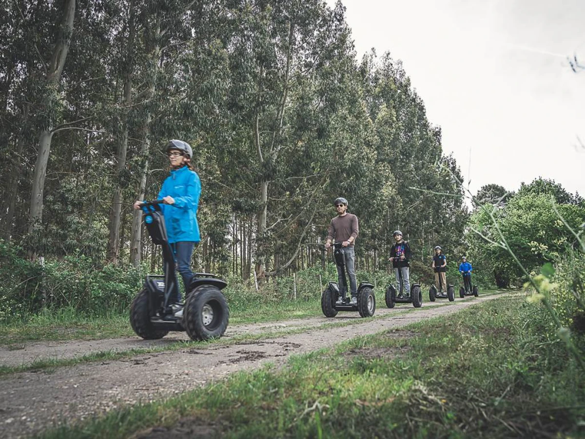 Balade Segway - "Entre les vignes de Léognan et le bois de Papaye" (1h) - Bonjour Fun