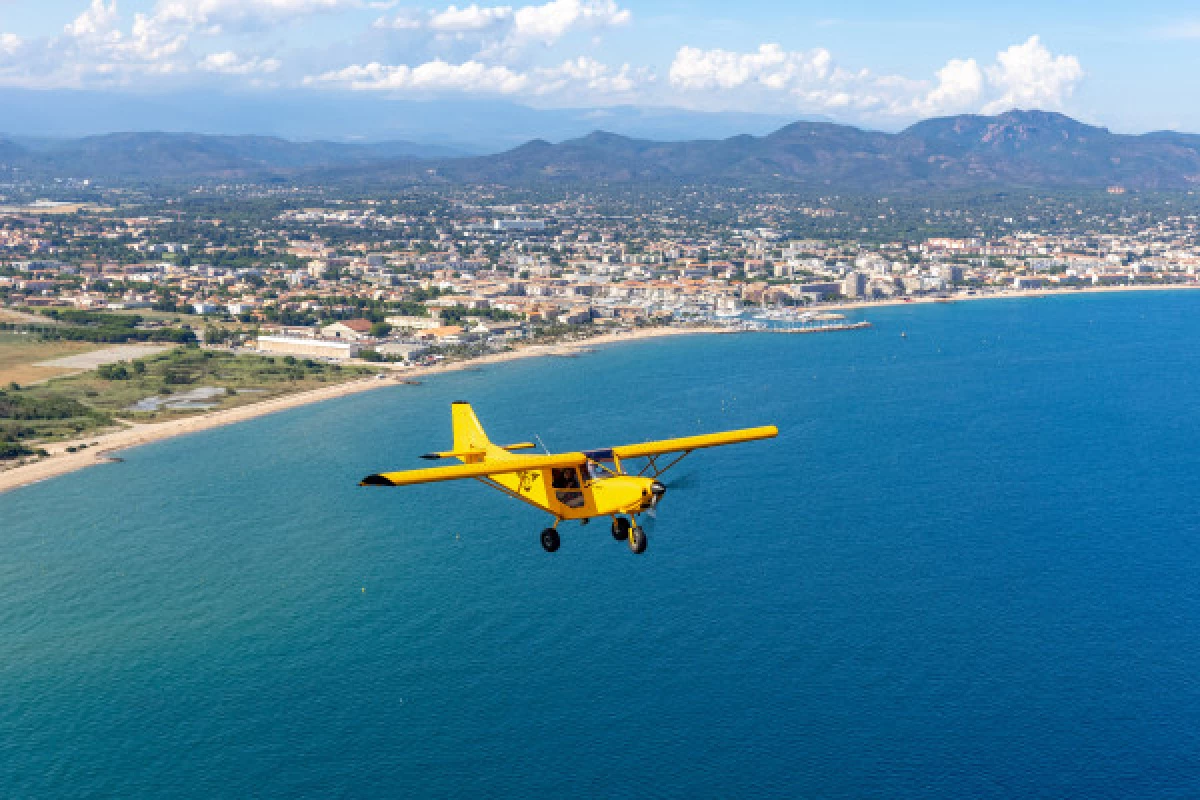 Baptême de l'air 7 mn - Les avions jaunes de Fréjus - Bonjour Fun