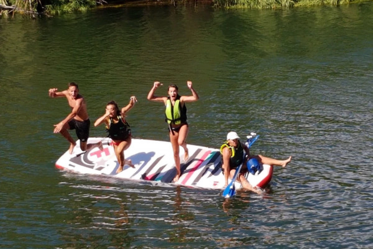 Big Paddle sur la rivière de l''Argens - Saint Aygulf - Bonjour Fun