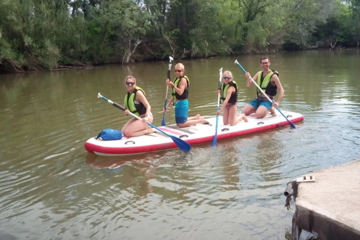 Big Paddle sur la rivière de l''Argens - Saint Aygulf - Bonjour Fun