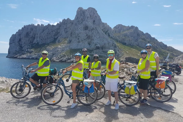 Excursion croisiériste Calanques Ebike - Bonjour Fun