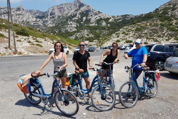 Excursion croisiériste Calanques Ebike - Bonjour Fun