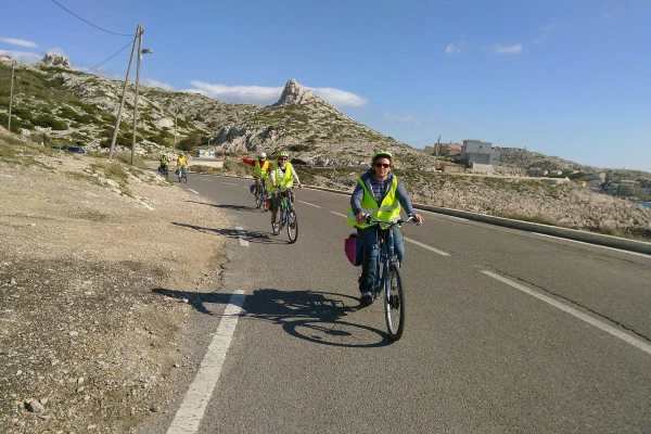 Excursion croisiériste Calanques Ebike - Bonjour Fun