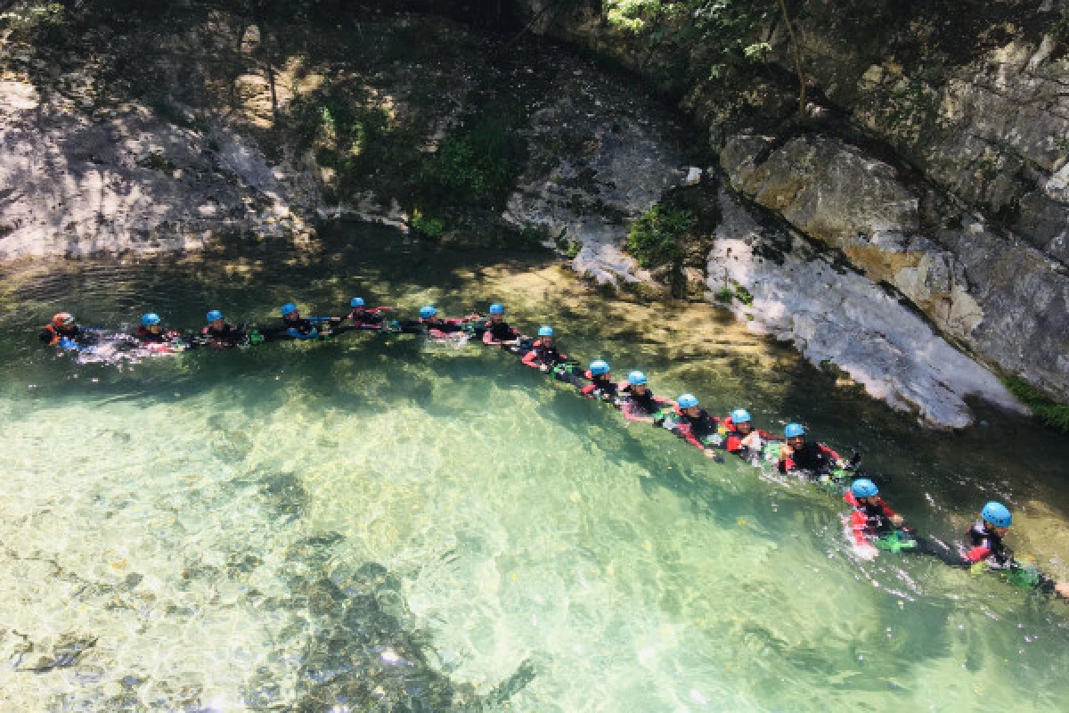 Canyoning Roya - Ruisseau d'Audin - Randonnée aquatique - Bonjour Fun