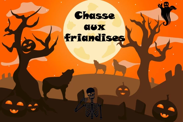 Chasse aux friandises - halloween - Bonjour Fun
