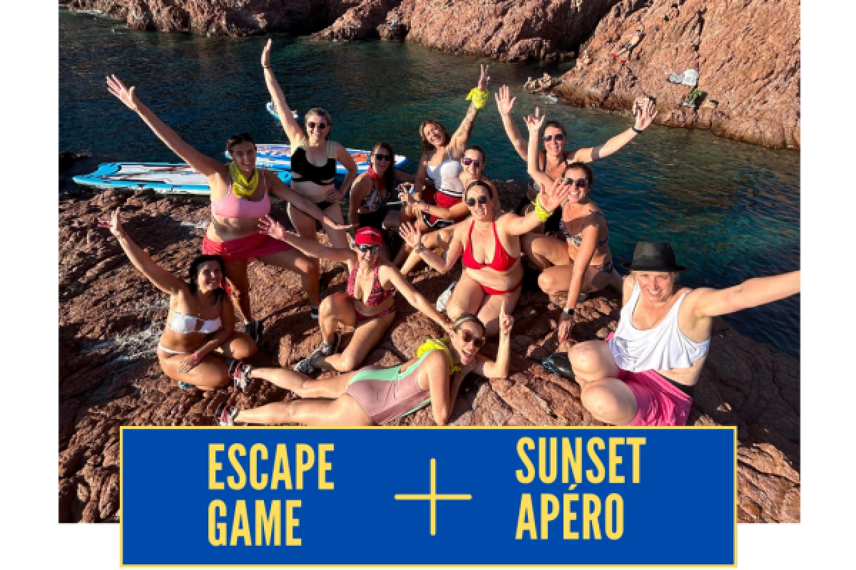 CHILL & FUN : combo escape game + sunset apéro - Bonjour Fun