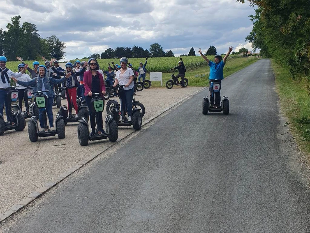 Circuit en Gyropode Segway avec dégustation au Château La Louvière - Berceau de l'appelation Pessac-Léognan (2h00) - Bonjour Fun