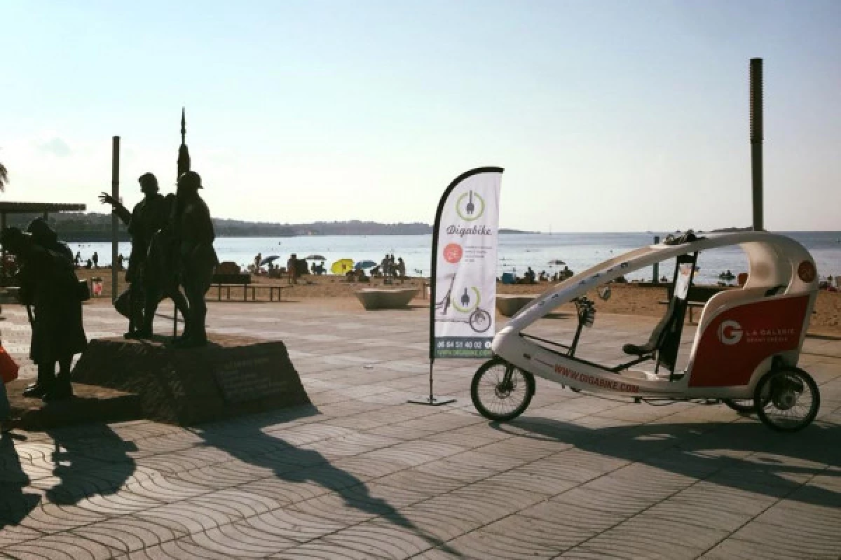 City tour en taxi-vélo - Bord de mer - Bonjour Fun