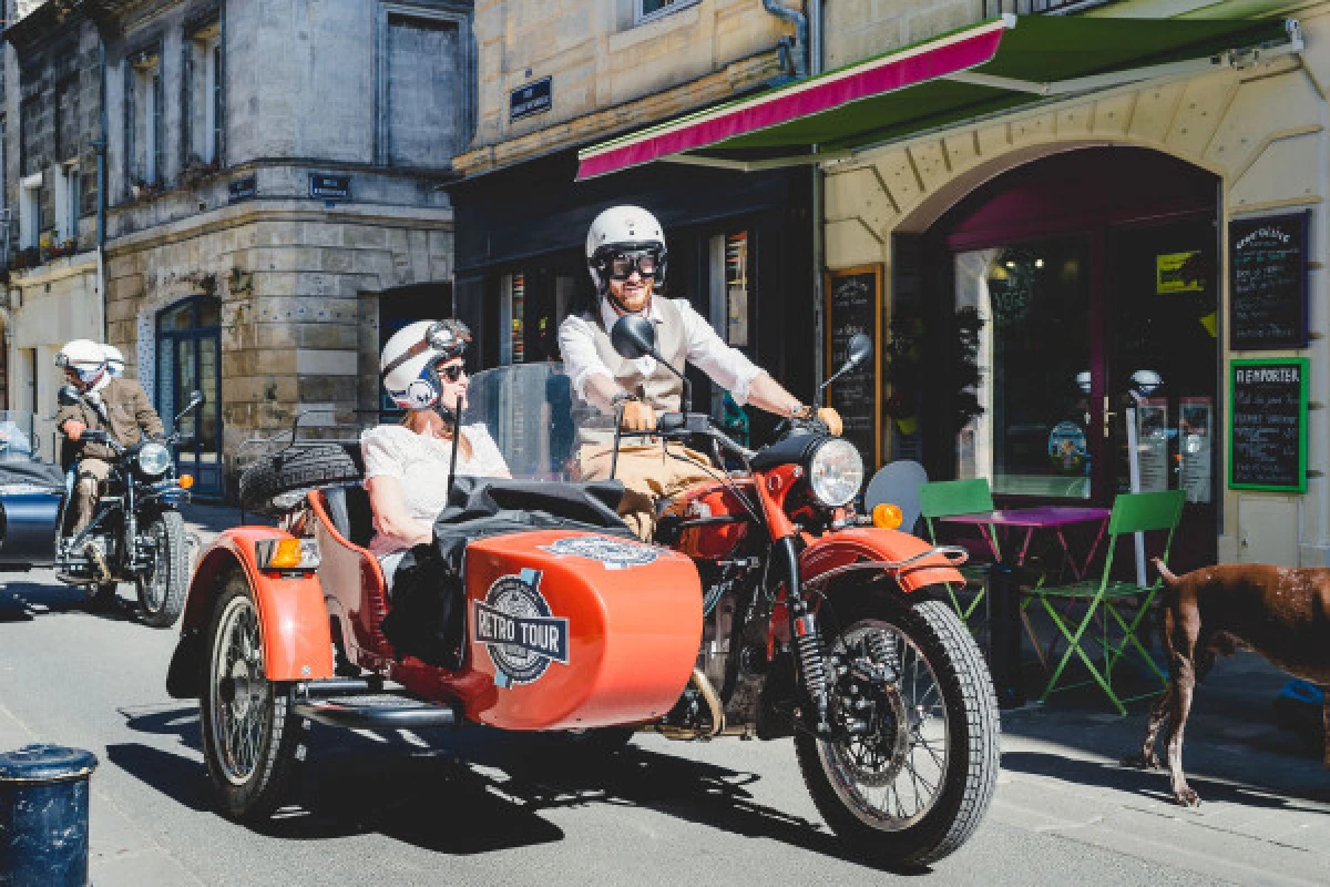 Visite de Bordeaux en side-car - Bonjour Fun