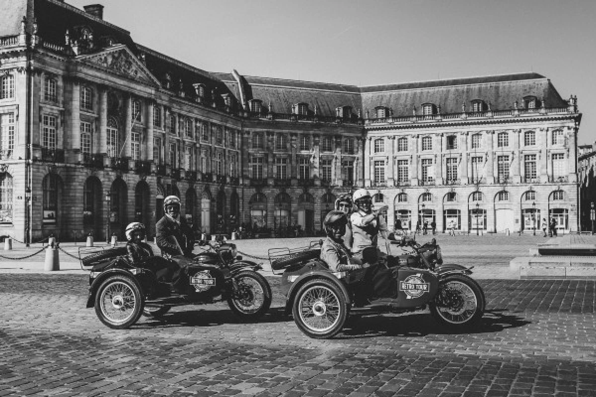 Visite de Bordeaux en side-car - Bonjour Fun