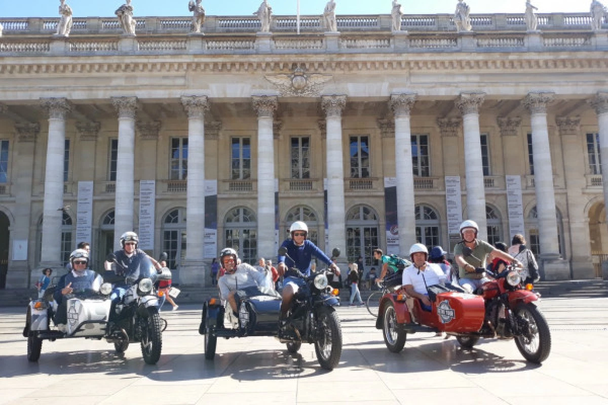 Visite de Bordeaux en side-car - Bonjour Fun