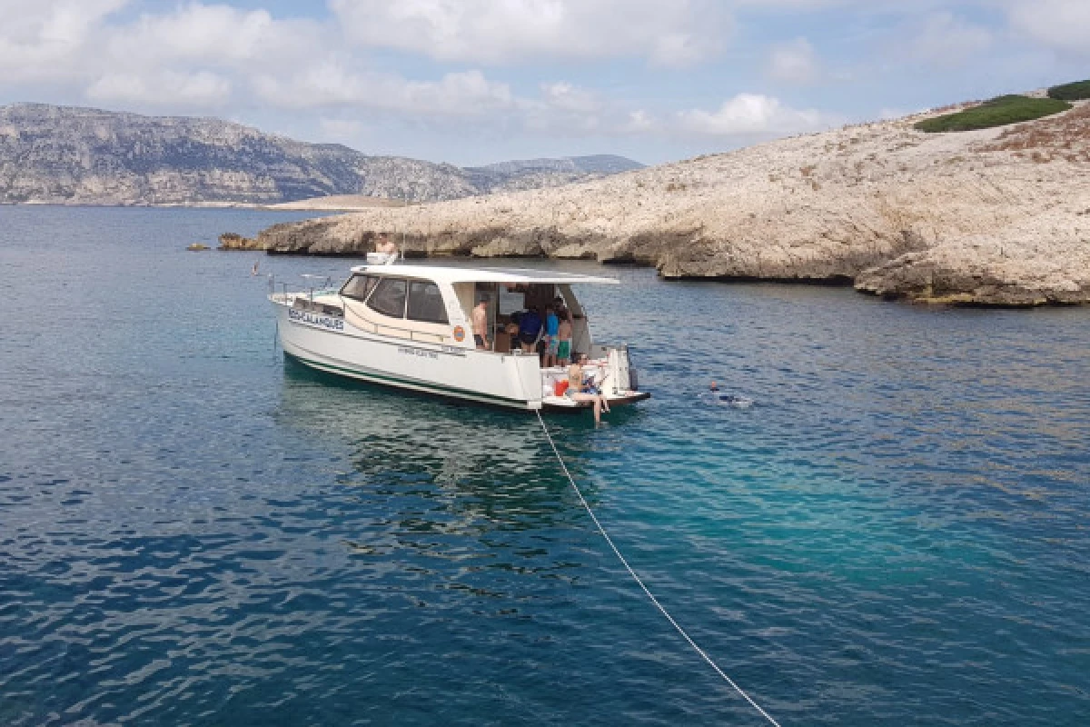 Croisière dans les calanques du Frioul avec café & baignade - Vieux Port Mairie - Bonjour Fun