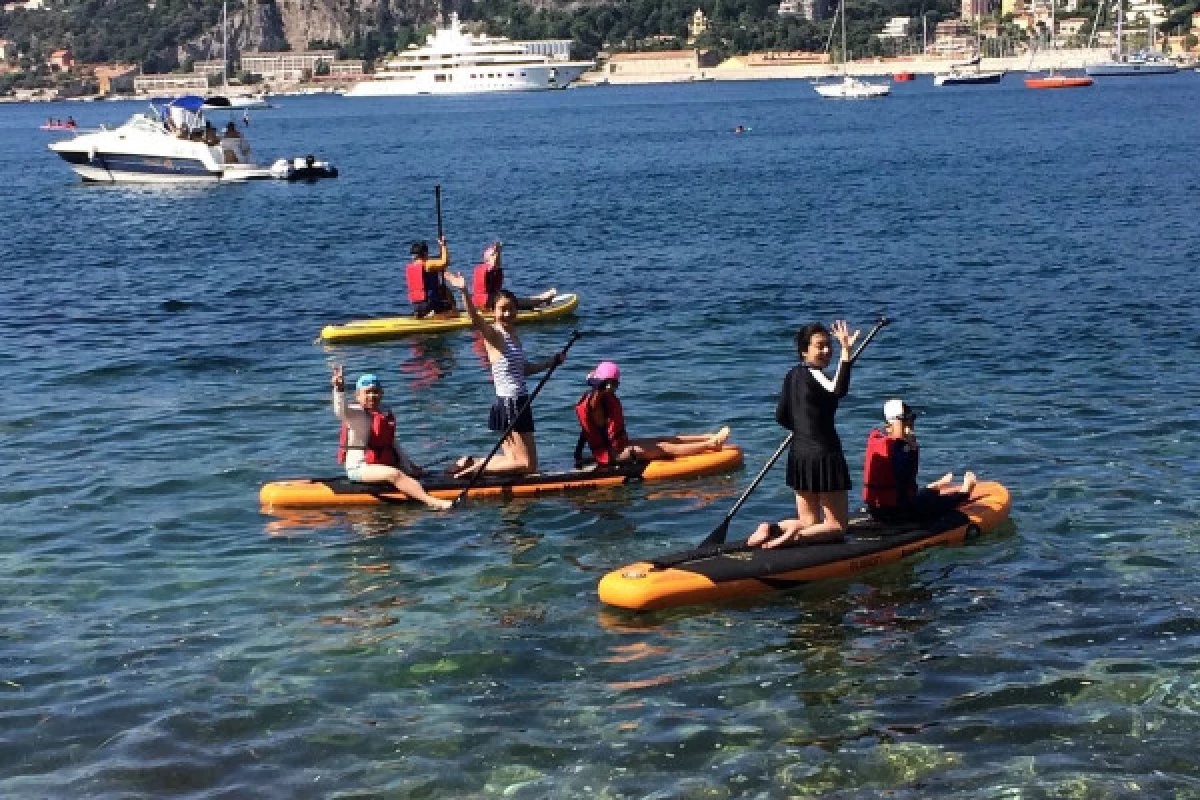 Découverte en Stand up Paddle- Au depart de Villefranche - Bonjour Fun