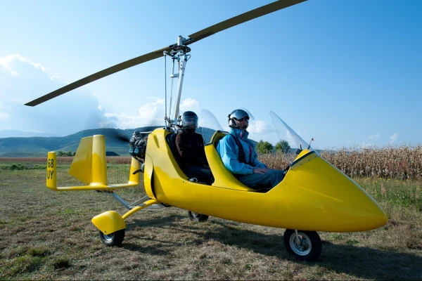 Découverte route des châteaux en ULM Autogire - Bonjour Fun