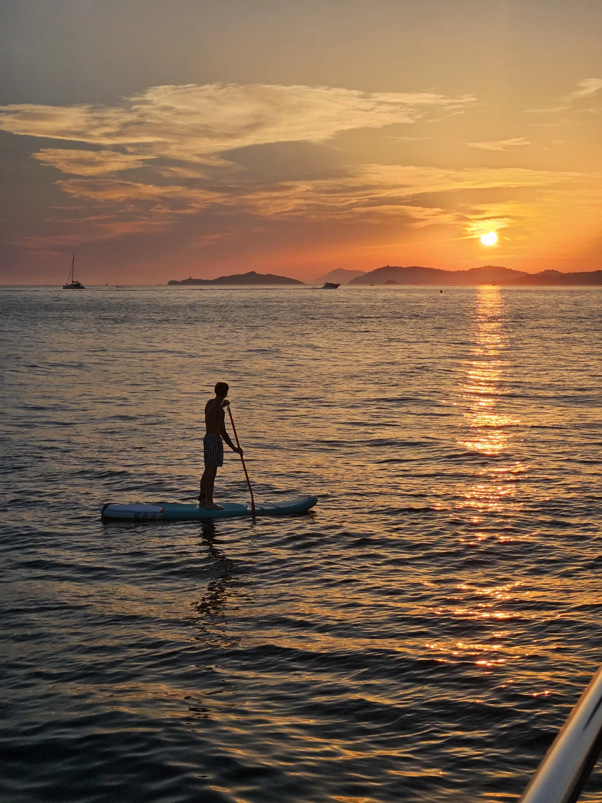 Départ Hyères - Coucher de soleil - Presqu'île de Giens - Bonjour Fun