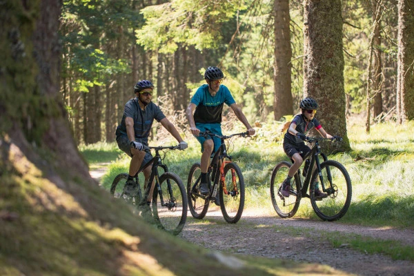 Descente sportive accompagnée en VTT - Bonjour Fun