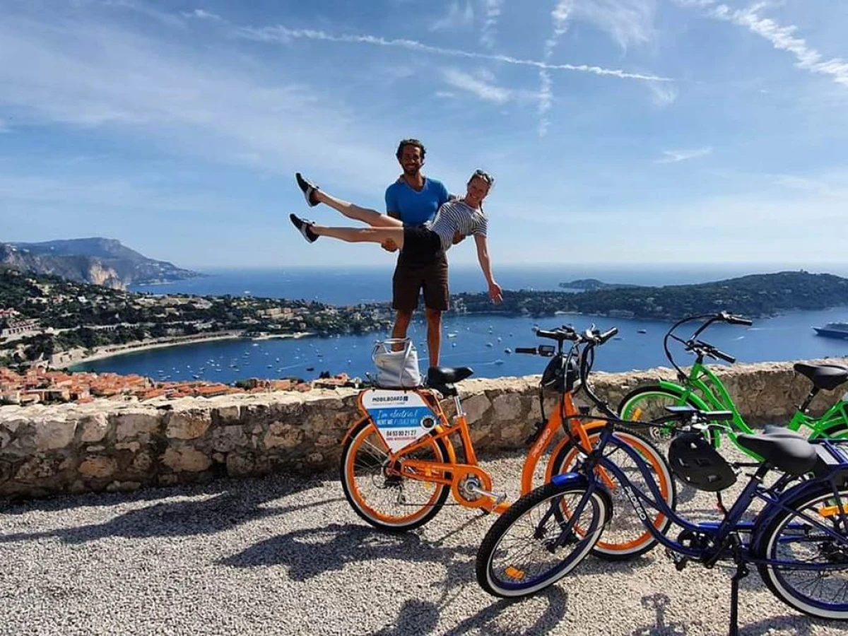 E-BIKE PANORAMIQUE TOUR: NICE - VILLEFRANCHE SUR MER - Bonjour Fun