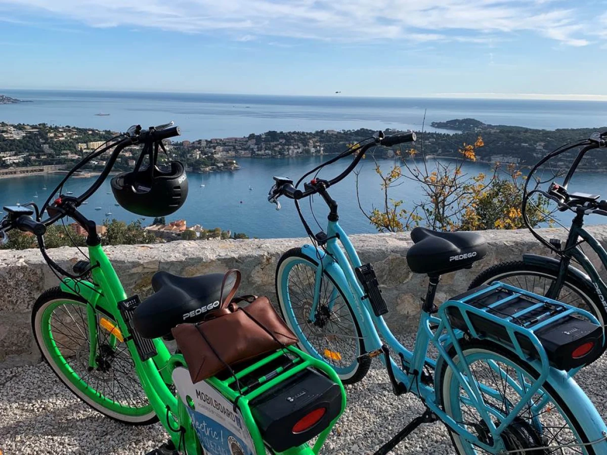 E-BIKE PANORAMIQUE TOUR: NICE - VILLEFRANCHE SUR MER - Bonjour Fun