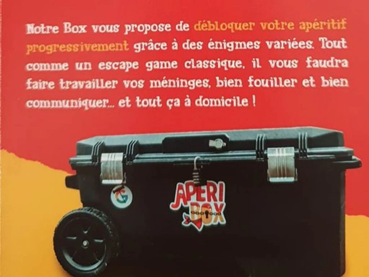 Escape Game : Apéri'Box - Bonjour Fun