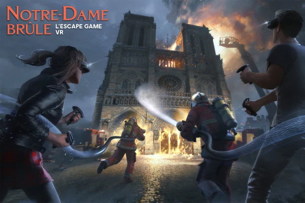 ESCAPE VR - Notre-Dame brûle - Bonjour Fun