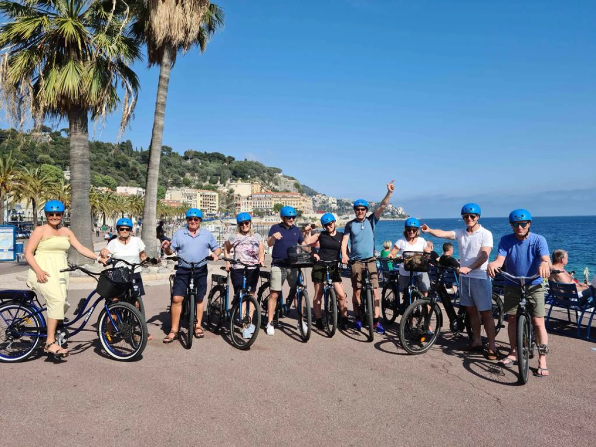 Excursion d’une journée : Nice à Antibes le long de la mer en vélo électrique - Bonjour Fun