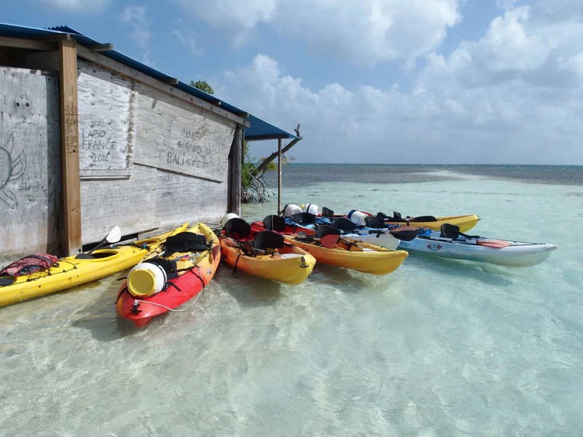 Exploration Kayak : le Grand Cul-de-Sac Marin - Bonjour Fun