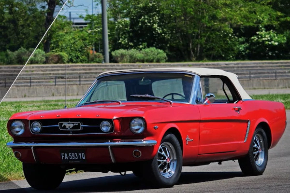 FORD MUSTANG V8 - 1965 - Bonjour Fun