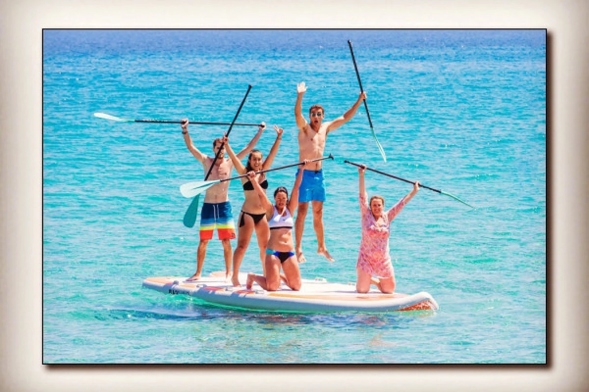 Giant Paddle rental - in the Gulf of Saint-Tropez, Pampelonne beach - Bonjour Fun