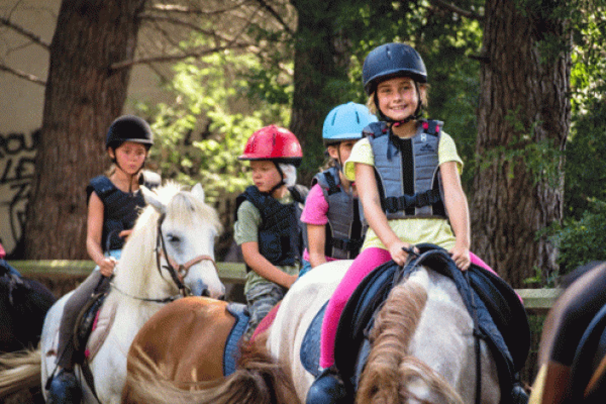 Horse riding for children : Little cloud - Saint-Raphaël - Bonjour Fun