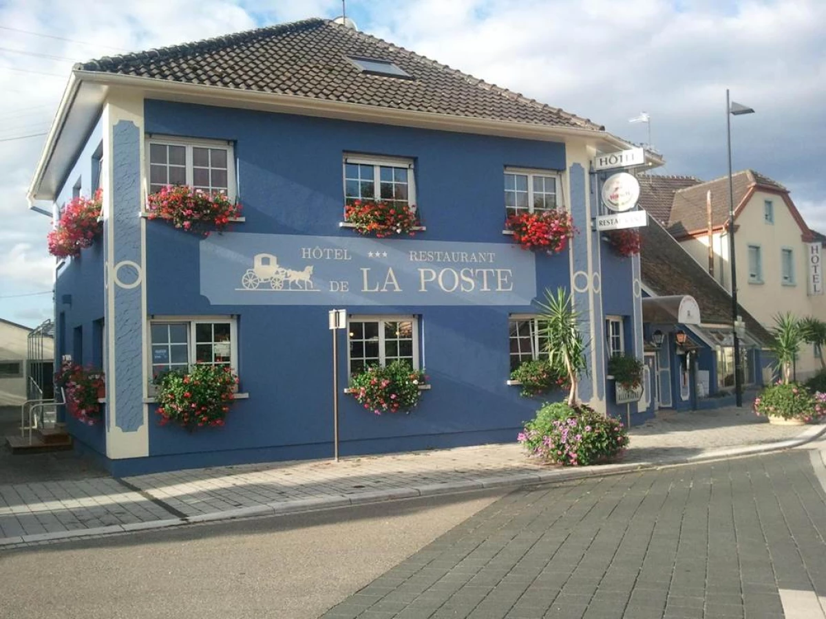 Hotel Restaurant De La Poste Mulhouse Ottmarsheim - Bonjour Fun