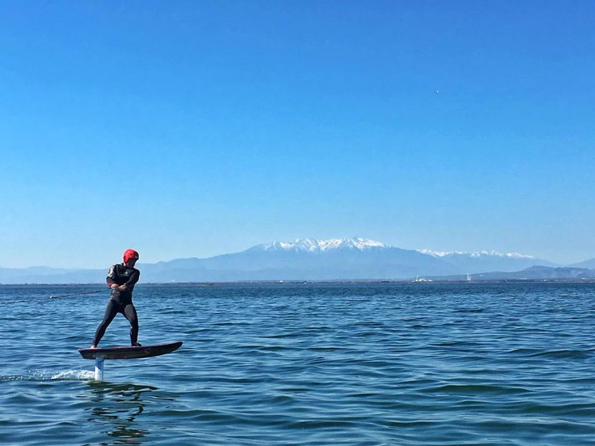 Initiation au kitefoil - Bonjour Fun