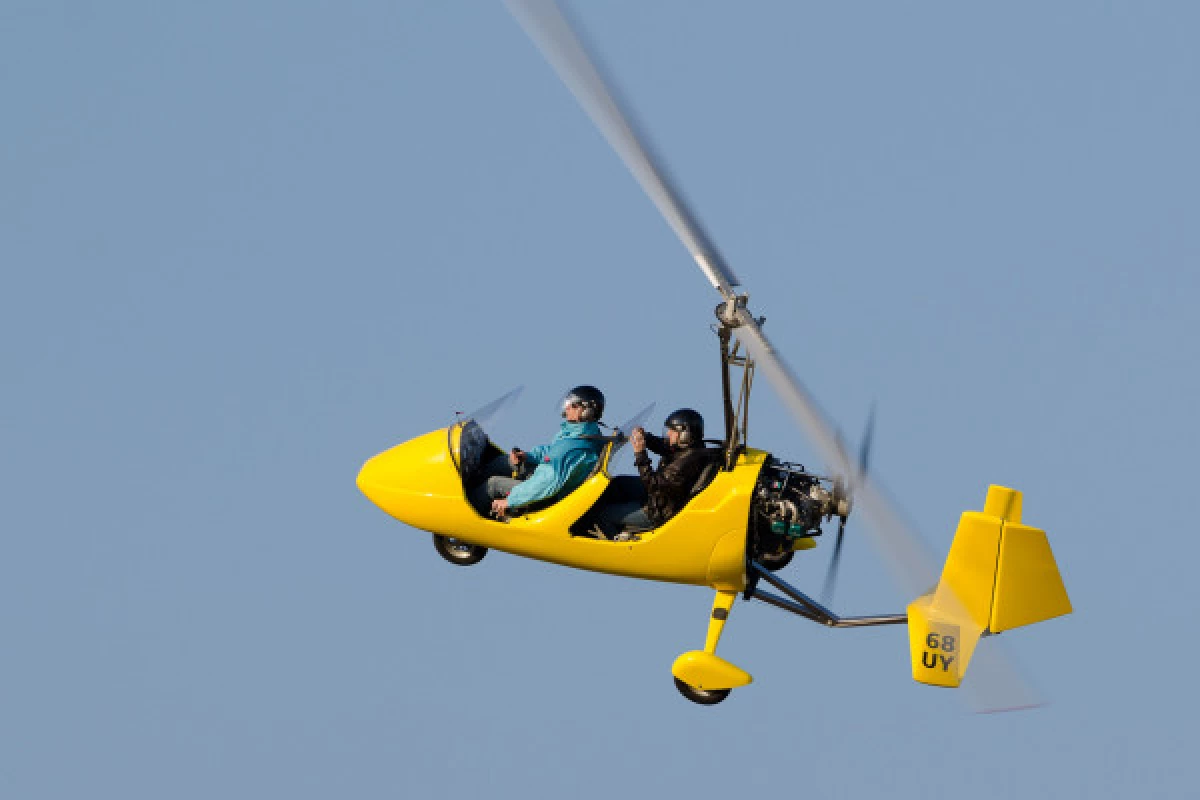 Initiation au pilotage ULM autogire - Bonjour Fun