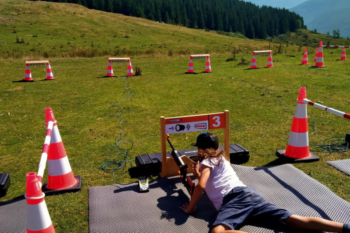 Initiation Biathlon au col de Couraduque - Bonjour Fun