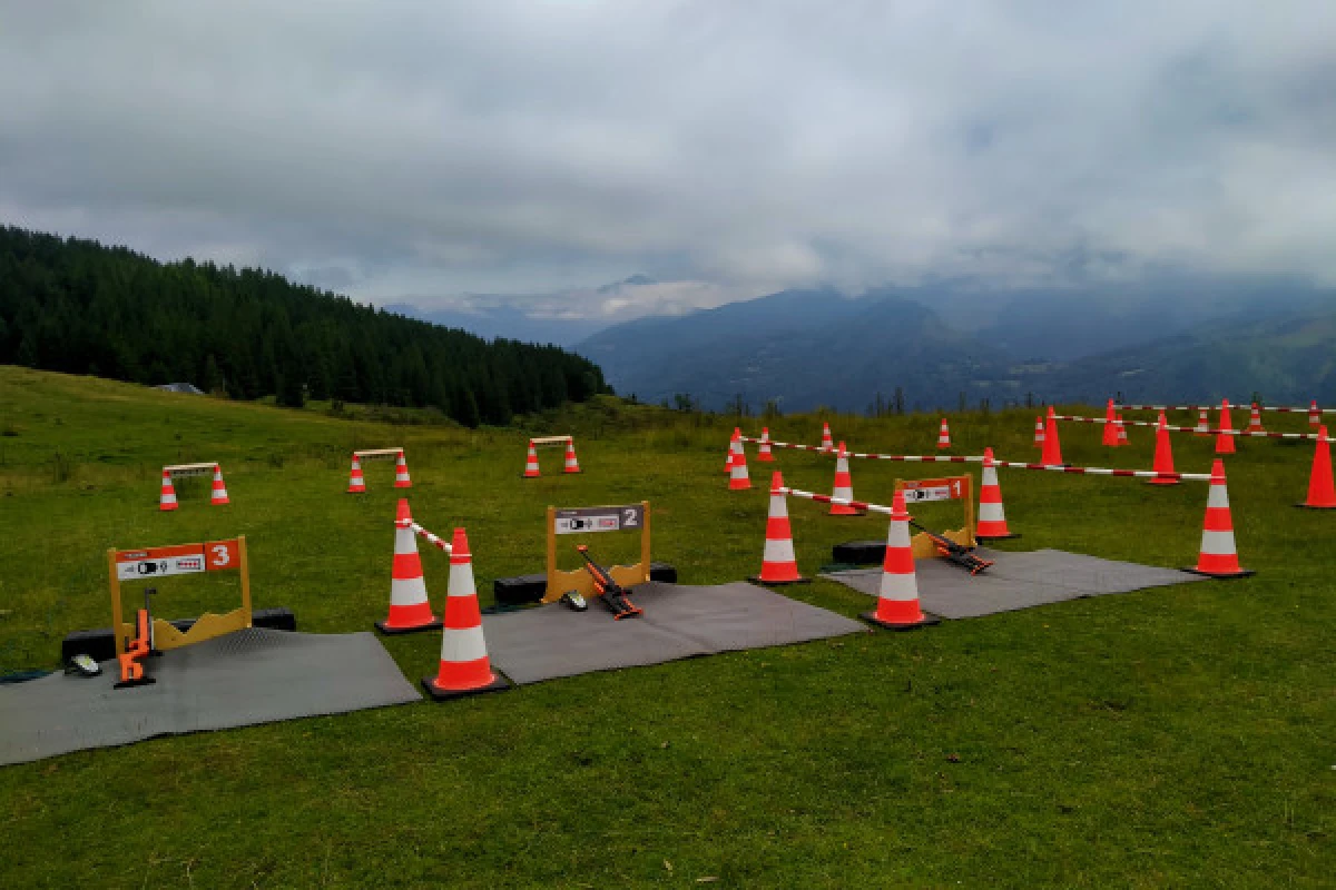 Initiation Biathlon au col de Couraduque - Bonjour Fun