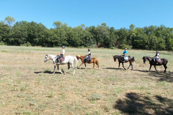 Journée détente à cheval ou poney au lac - Bonjour Fun