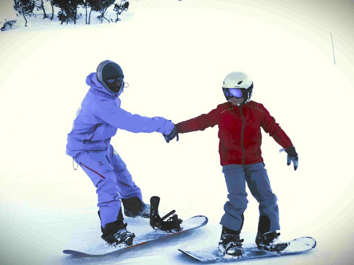 Leçons privées SNOWBOARD 1 à 2 pers - Bonjour Fun