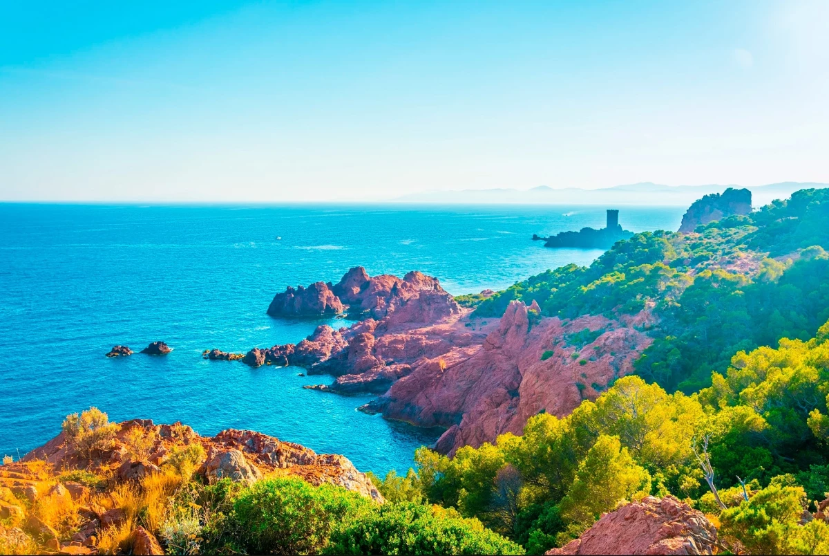 Les Calanques de l'Esterel - Départ Fréjus - Semi rigide - Bonjour Fun