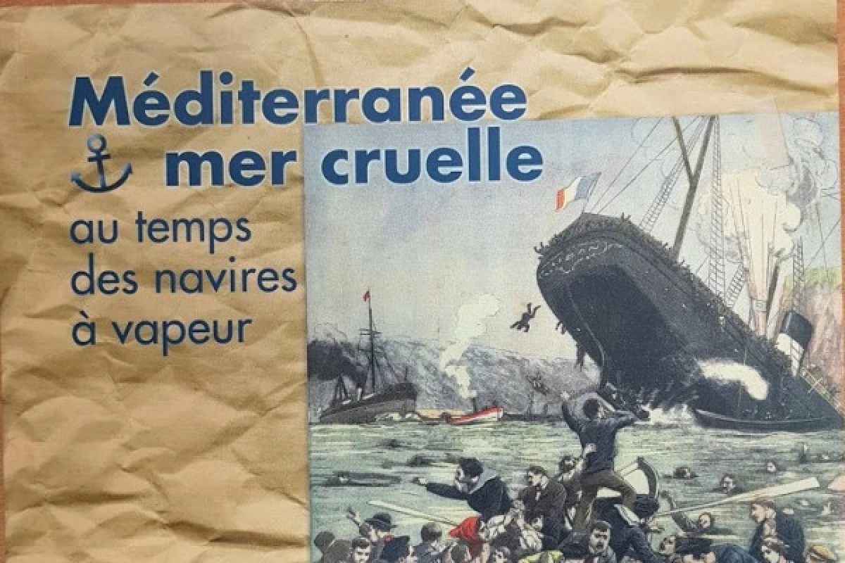 Livre - méditerranée mer cruelle - les épaves - Promo - Bonjour Fun