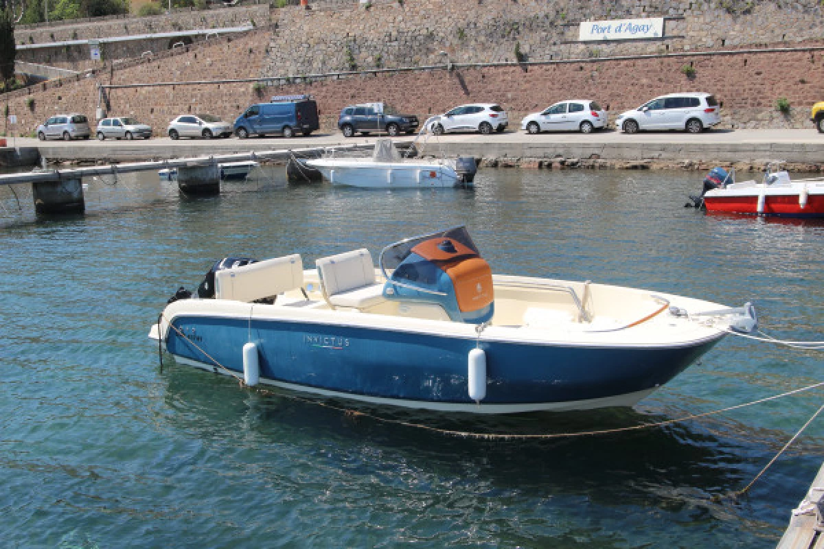 Location bateau - Invictus 200FX (150CV) - Agay - Bonjour Fun