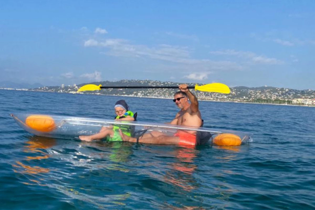 Location de Kayak Transparent 3h / 2 personnes - Bonjour Fun