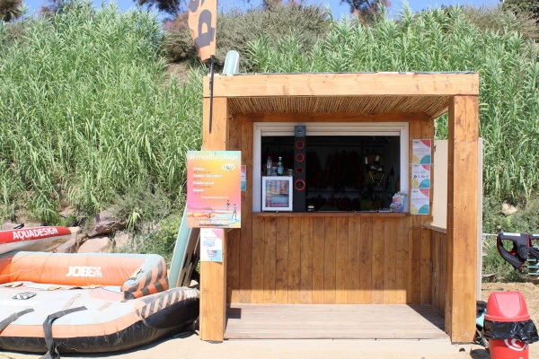 Location de paddle transparent - plage de la Gaillarde - Bonjour Fun