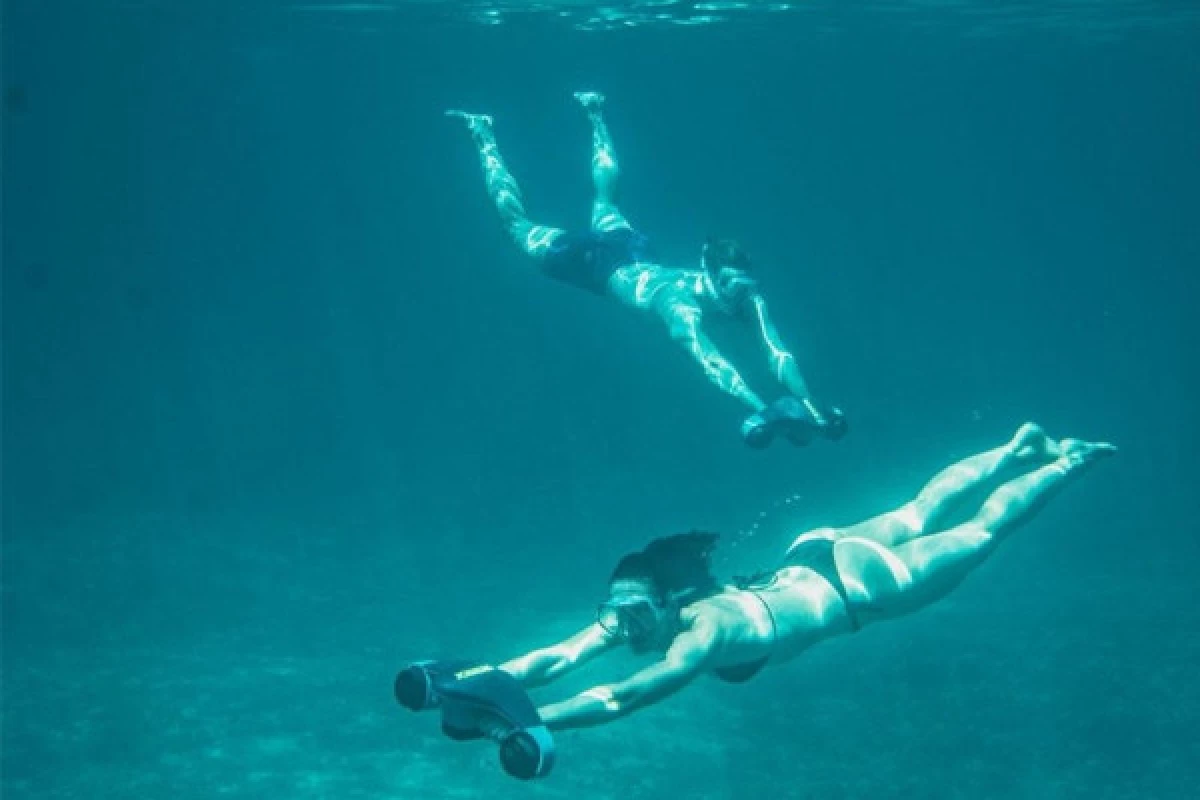 Location de scuba turbo - plage de la Madrague - Bonjour Fun