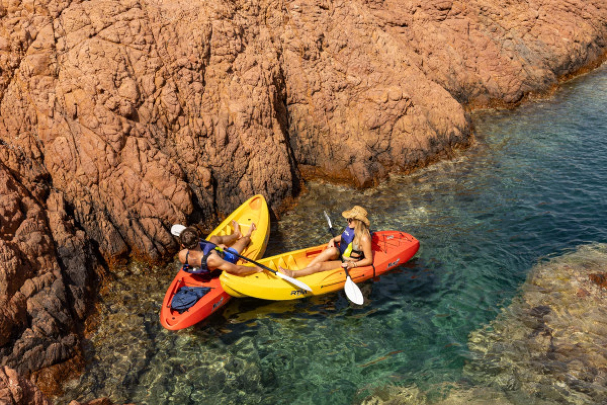 Location Kayak de mer - En face de l'Ile d'or - Bonjour Fun