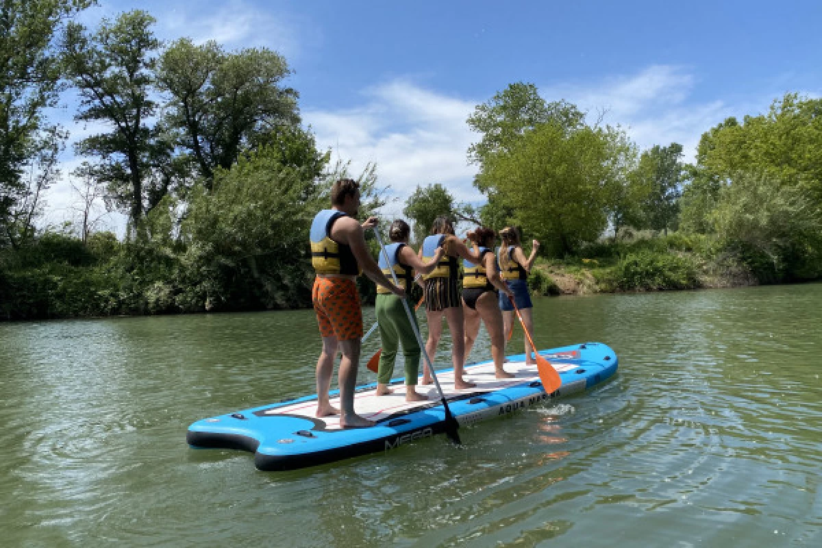 Location paddle géant - Rivière l'Argens - Bonjour Fun