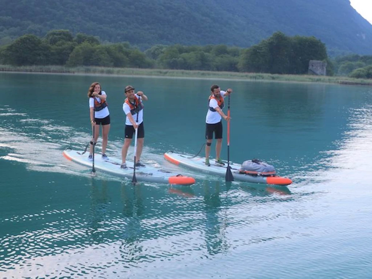 Location stand-up-paddle tandem - Bonjour Fun