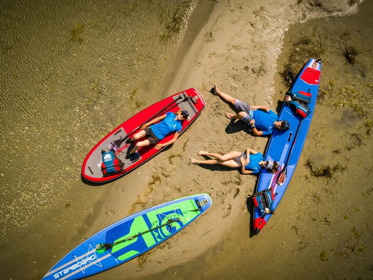 Location stand-up-paddle tandem - Bonjour Fun