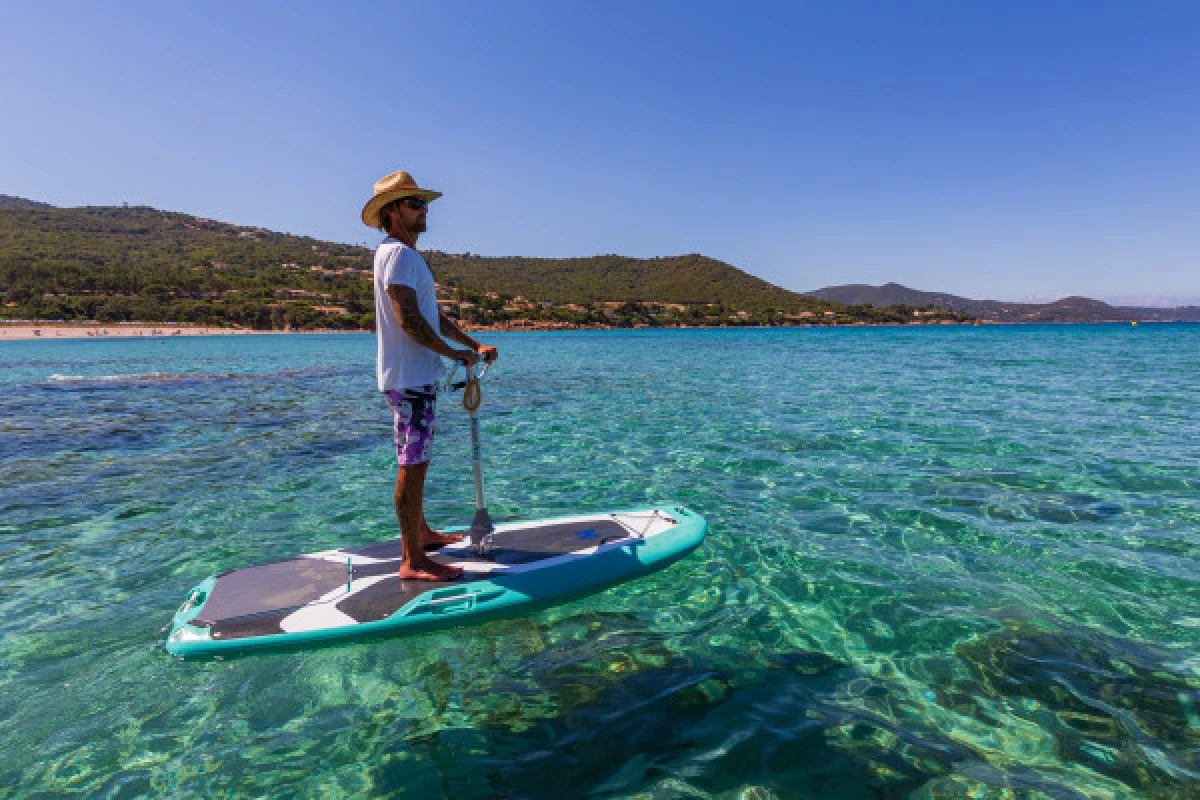 Location trottinette aquatique sur la plage du Ruppione - Bonjour Fun