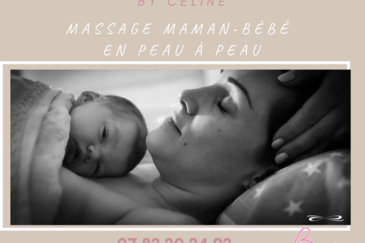 Massage Maman - bébé en peau à peau - Bonjour Fun